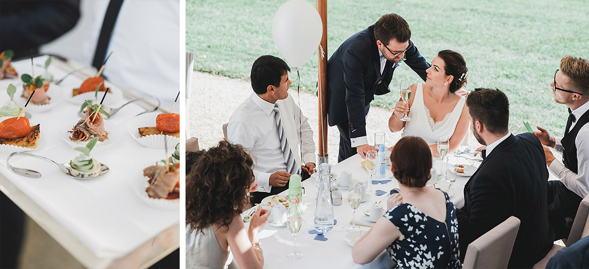 Hochzeitsfotos vom Buffet bei Schloss Neuhardenberg Hochzeit - Schloss Neuhardenberg Hochzeitsfotograf © www.hochzeitslicht.de