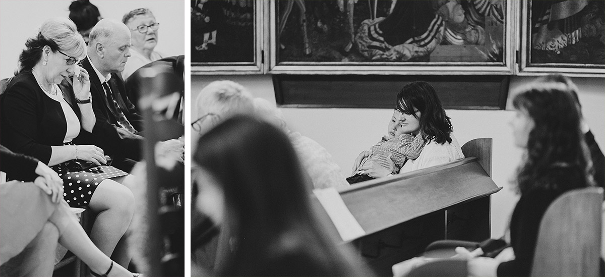 Hochzeitsreportagefotos von kirchlicher Trauung in Alter Dorfkirche Tempelhof - Berlin Hochzeitsfotograf © www.hochzeitslicht.de