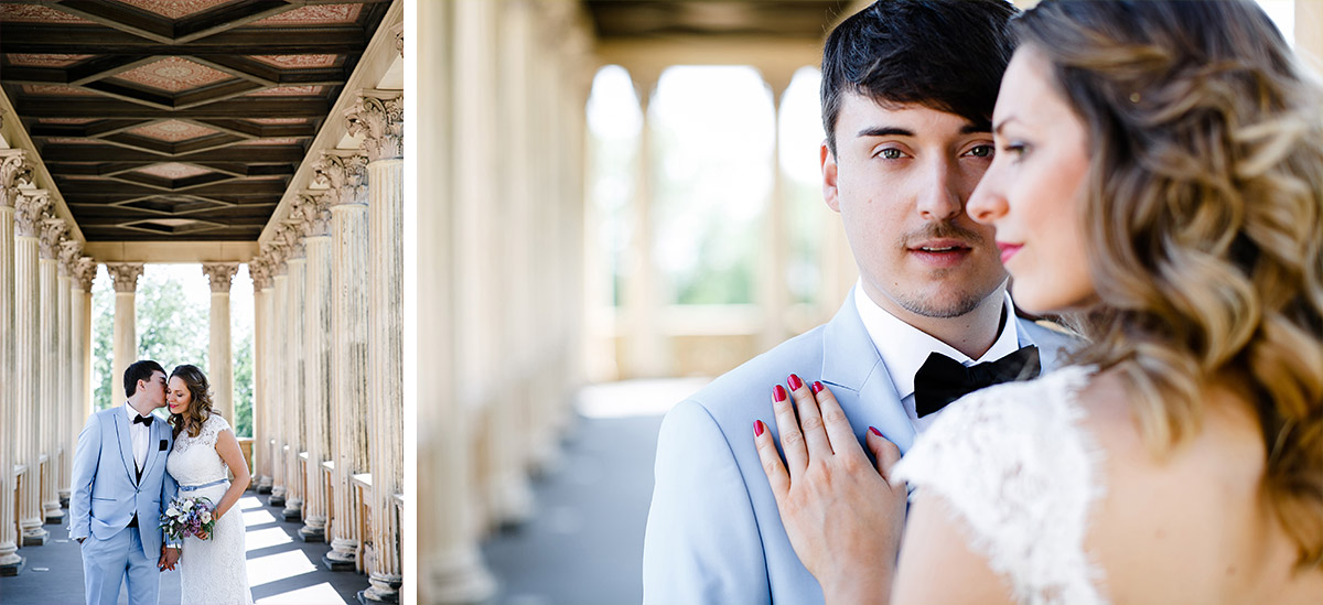 Hochzeitsfotos von Brautpaar bei Potsdamhochzeit - Berlin Hochzeitsfotograf © www.hochzeitslicht.de