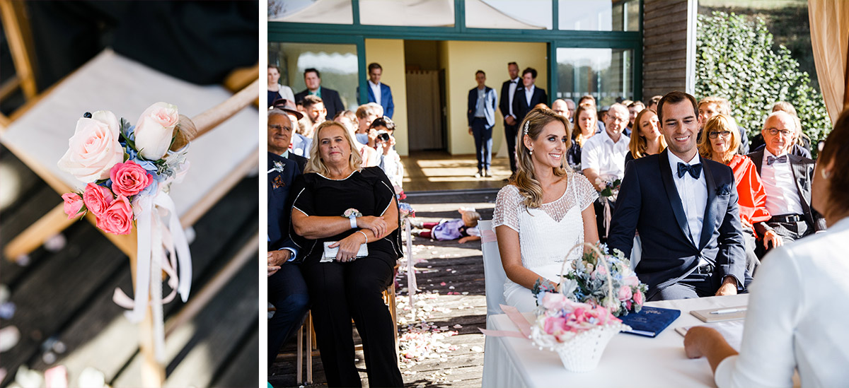 standesamtliche Trauung Seehaus - Schloss Liebenberg Hochzeitsfotograf © www.hochzeitslicht.de