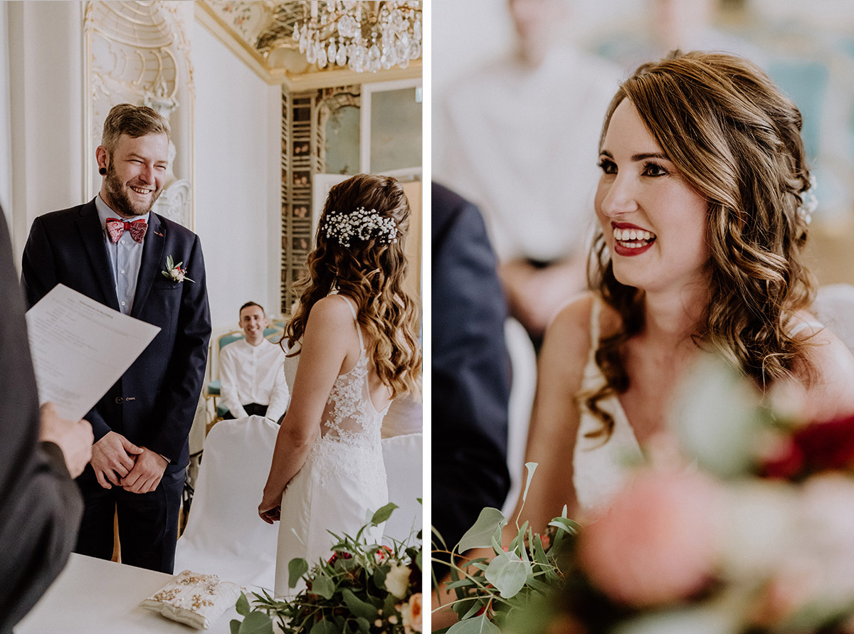 standesamtliche Trauung Rosenzimmer Ermelerhaus - Ermelerhaus Berlin Hochzeitsfotograf © www.hochzeitslicht.de