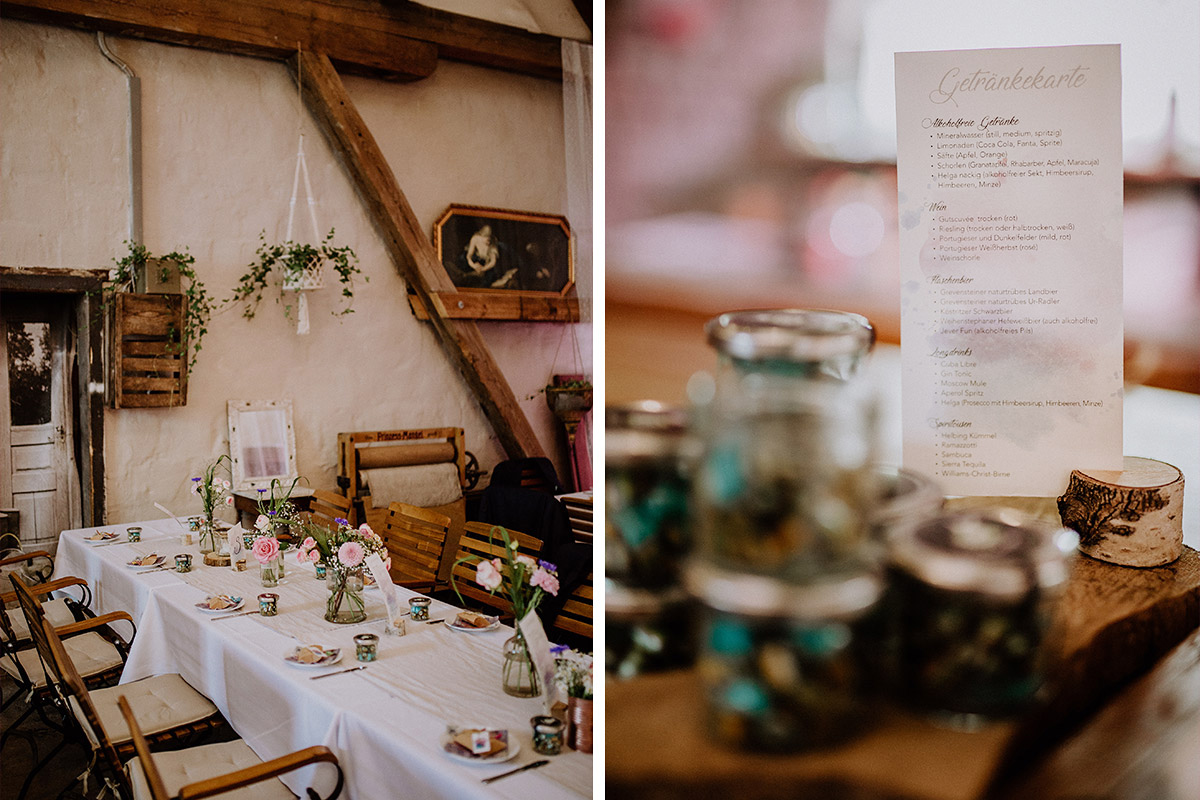 elegante Vintage Landhochzeit - Vierseithofcafé Brandenburg Hochzeitsfotograf © www.hochzeitslicht.de