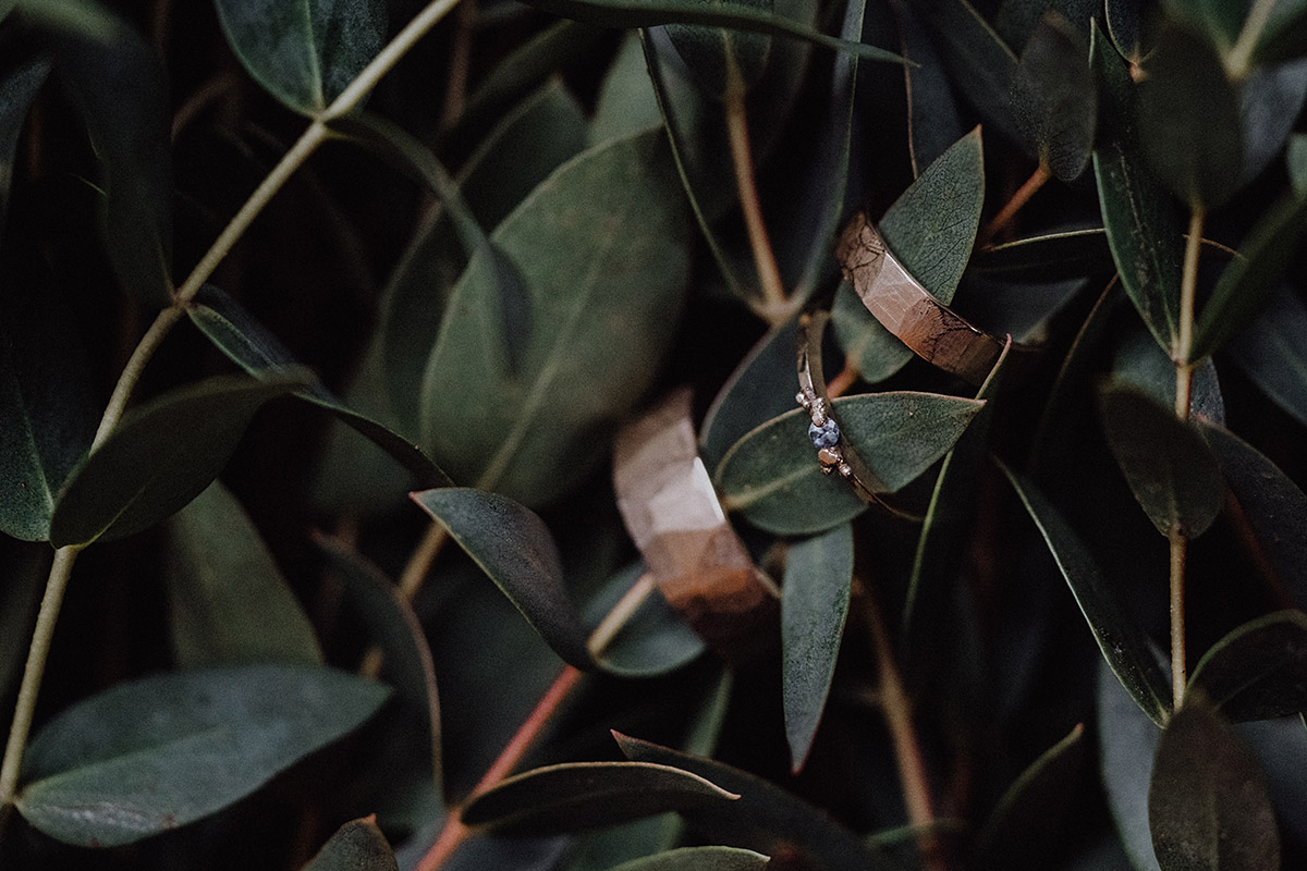 Eheringe für alternative Winterhochzeit von Klara Schmuck - The Grand Berlin Hochzeitsfotograf © www.hochzeitslicht.de