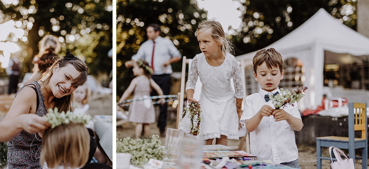 Kinderbetreuung Hochzeit Sommer - Schloss Marquardt Potsdam Hochzeitsfotograf © www.hochzeitslicht.de