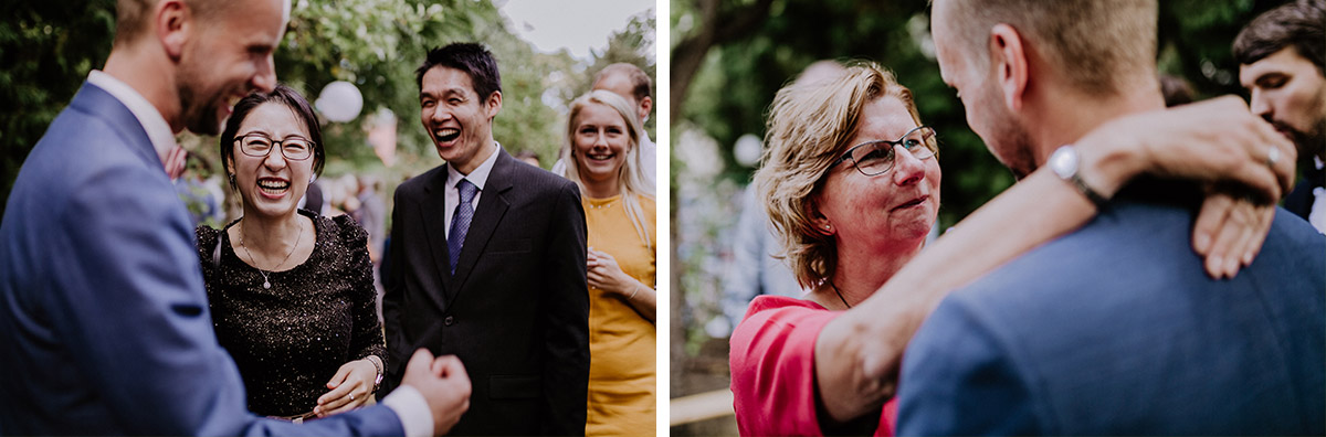 Hochzeitsreportage Gratulation Hochzeit - Schloss Schönhausen Hochzeitsfotograf © www.hochzeitslicht.de