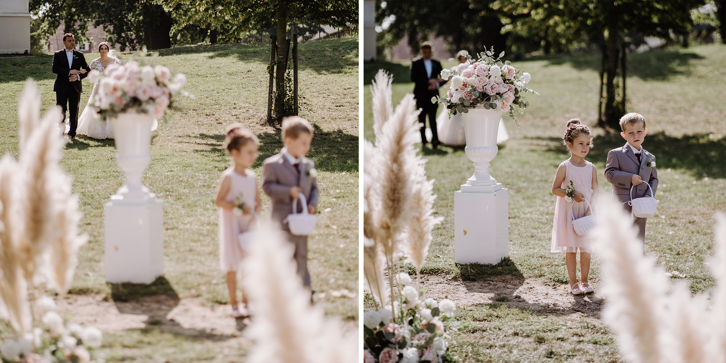 Inspiration Outfit Blumenkinder - Landgut Stober Boho Hochzeit mit Alpaka von Hochzeitsfotografin Brandenburg © www.hochzeitslicht.de 