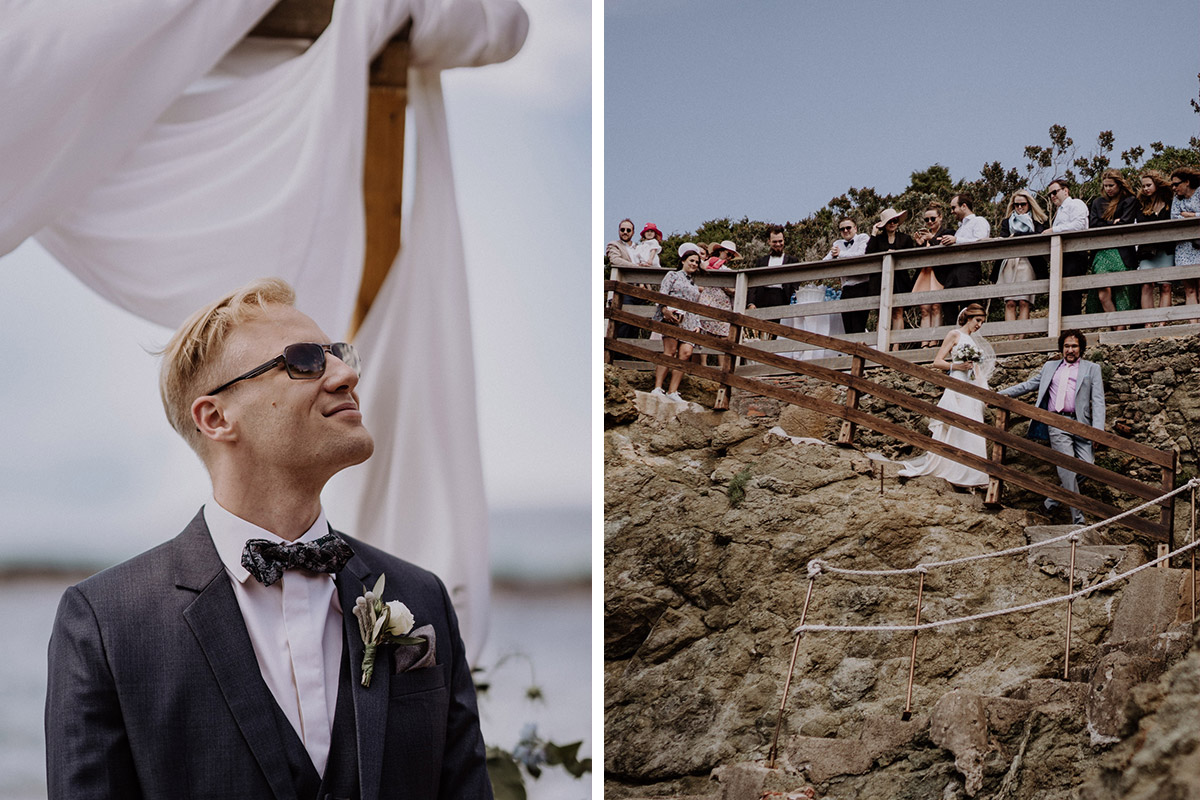 Hochzeitsfoto Einzug Braut mit Vater - Italien Hochzeit mit Hochzeitplanerin aus Berlin #hochzeitslicht Toskana Hochzeitsfotos und Hochzeitsfilm © www.hochzeitslicht.de