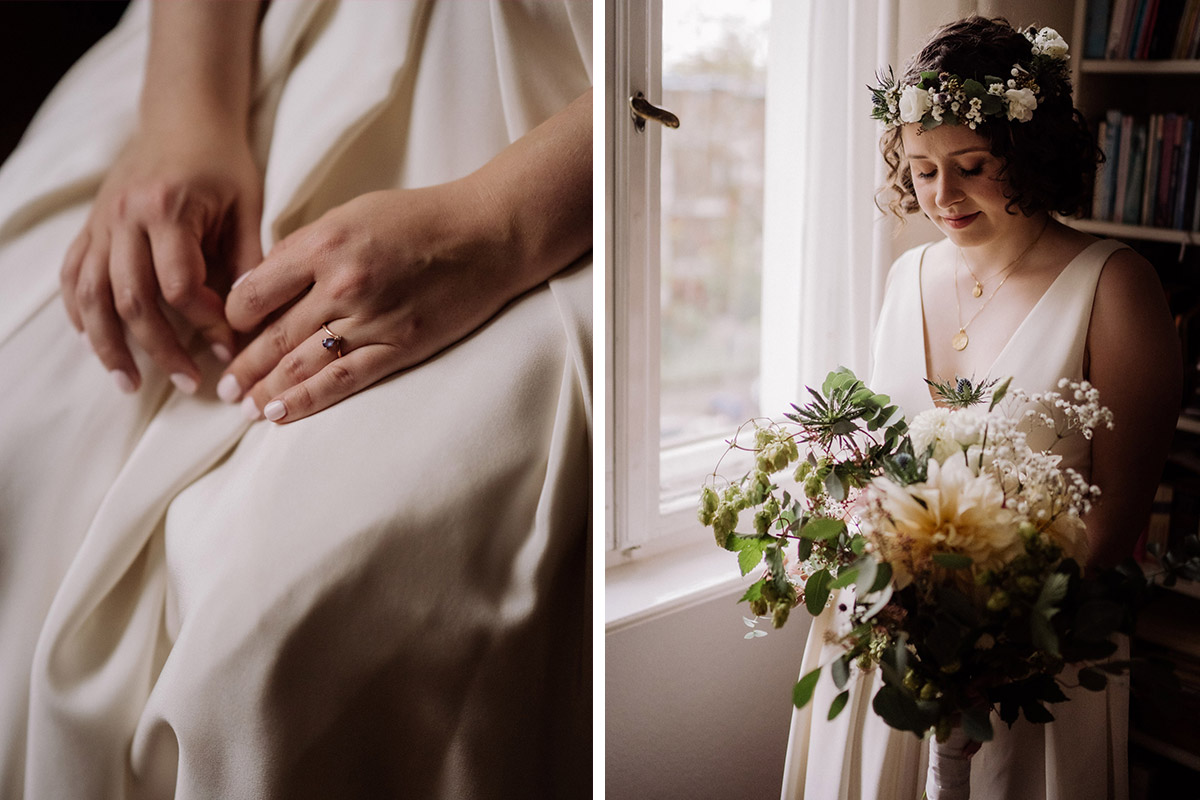 Idee Hochzeitsblumen natürlich Standesamt - Standesamt Corona Hochzeit in Brandenburg mit Hochzeitsfilm von Hochzeitsvideograf Berlin in Bekemühle in Dannenwalde © www.hochzeitslicht.de #hochzeitslicht