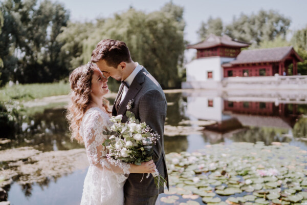 Hochzeit im Standesamt Berlin Gärten der Welt Chinesischer Garten