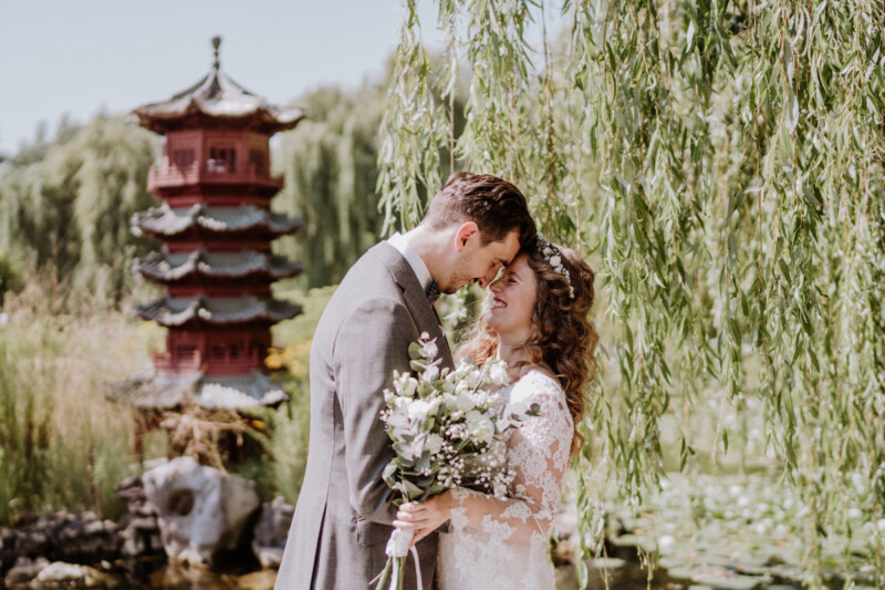 Hochzeit im Standesamt Berlin Gärten der Welt Chinesischer Garten