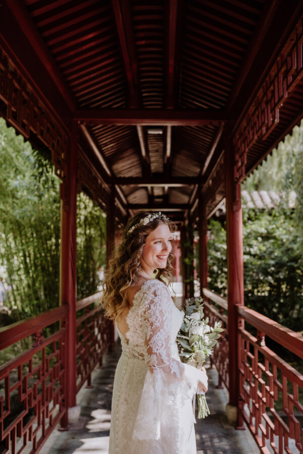 Hochzeit im Standesamt Berlin Gärten der Welt Chinesischer Garten