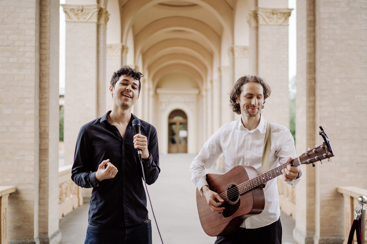 Musiker bei Standesamt Potsdam Hochzeit im Schloss Belvedere