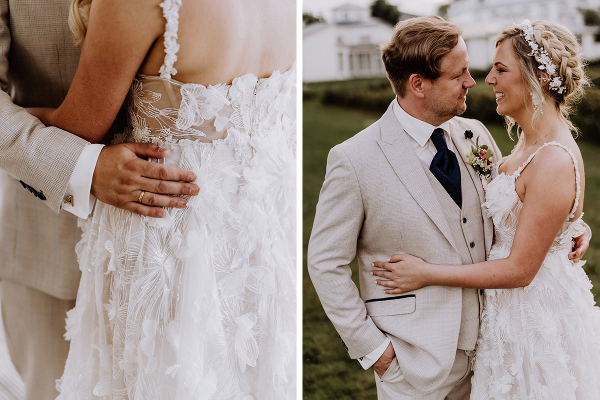 Ideen für natürliche Posen Hochzeitsfotos - Resort Schwielowsee Hochzeit mit freier Trauung von Hochzeitsfotograf Potsdam © www.hochzeitslicht.de #hochzeitslicht