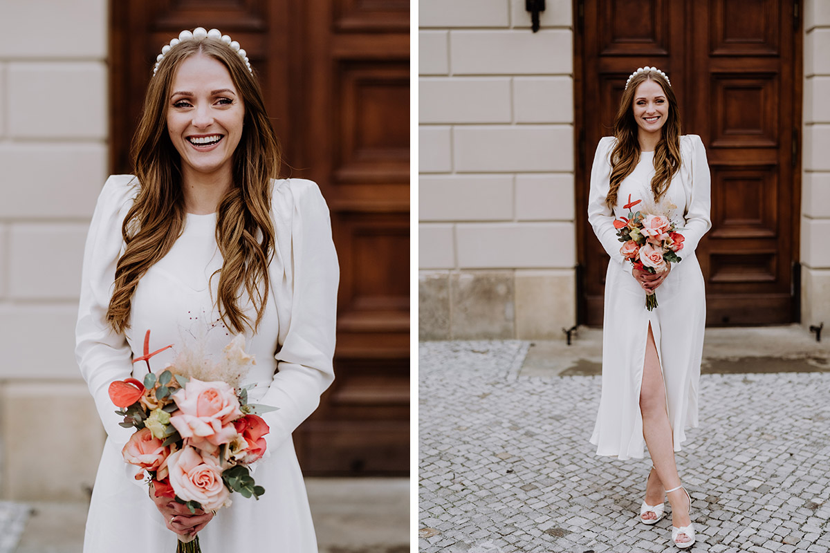 Portrait Hochzeit Winter Braut von Hochzeitsfotograf Berlin