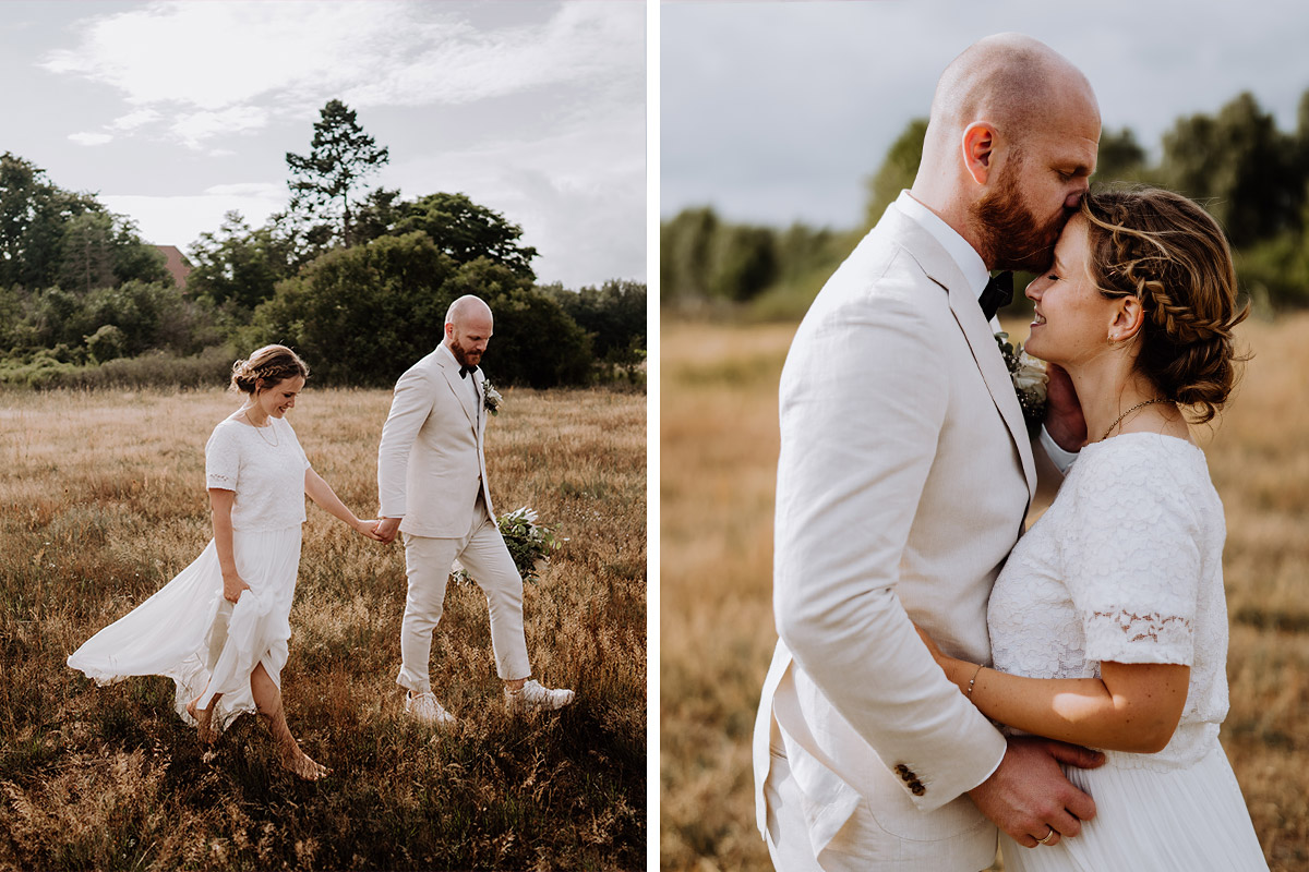 Gut Wendgräben Hochzeit in Boho Scheune